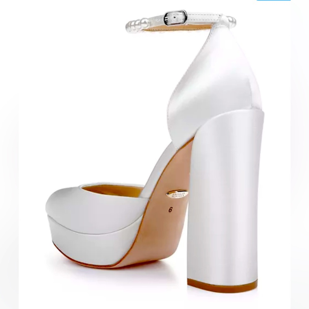 Badgley Mischka
Women's Felixa Almond Toe Adorned Strap High Heel Pumps